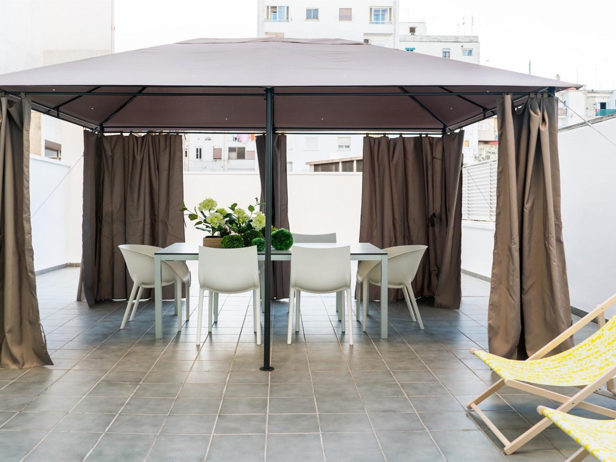 Flat El Porto - Families Only, No Groups Apartment Валенсия Стая снимка